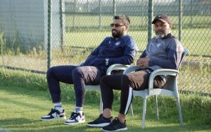 Çeşme Belediyespor teknik ekibi