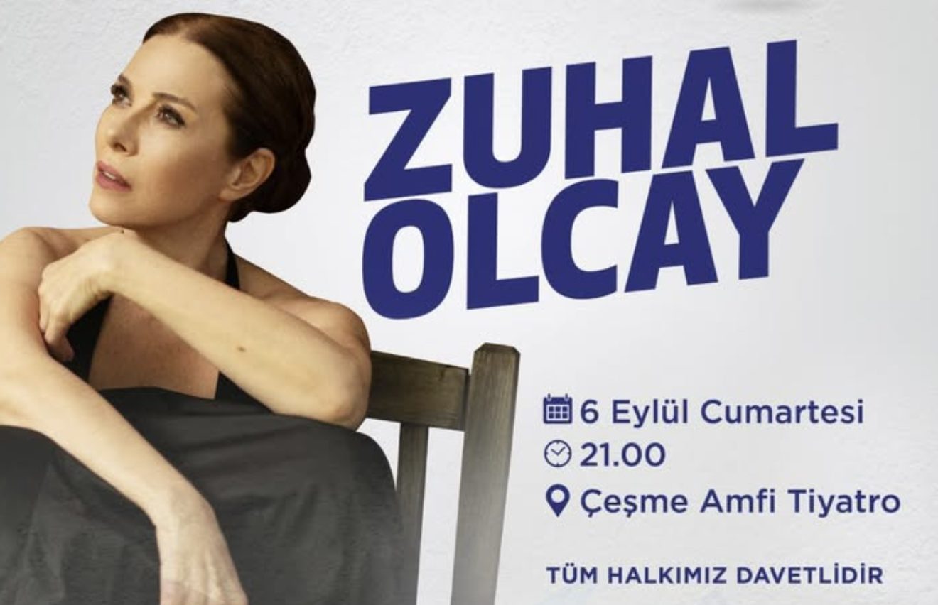 Türk müziğinin usta ismi Zuhal Olcay, Çeşme Amfi Tiyatro’da sahne alacak